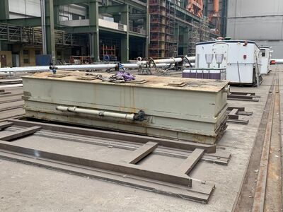 GREIF Schwarzwassertank ausgebaut