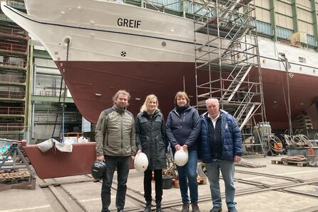 PRESSEMITTEILUNG des Fördervereins Rahsegler GREIF e.V.
